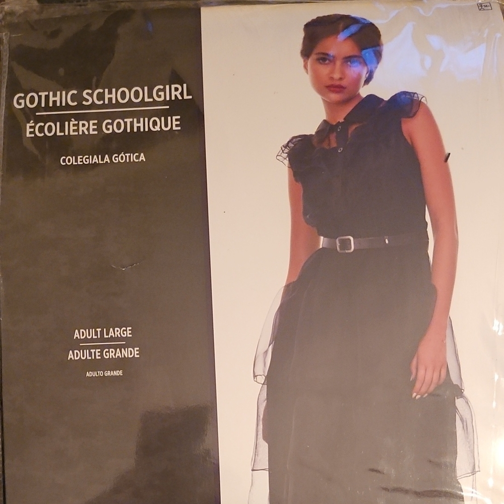 Gothic Schoolgirl Costume Dress